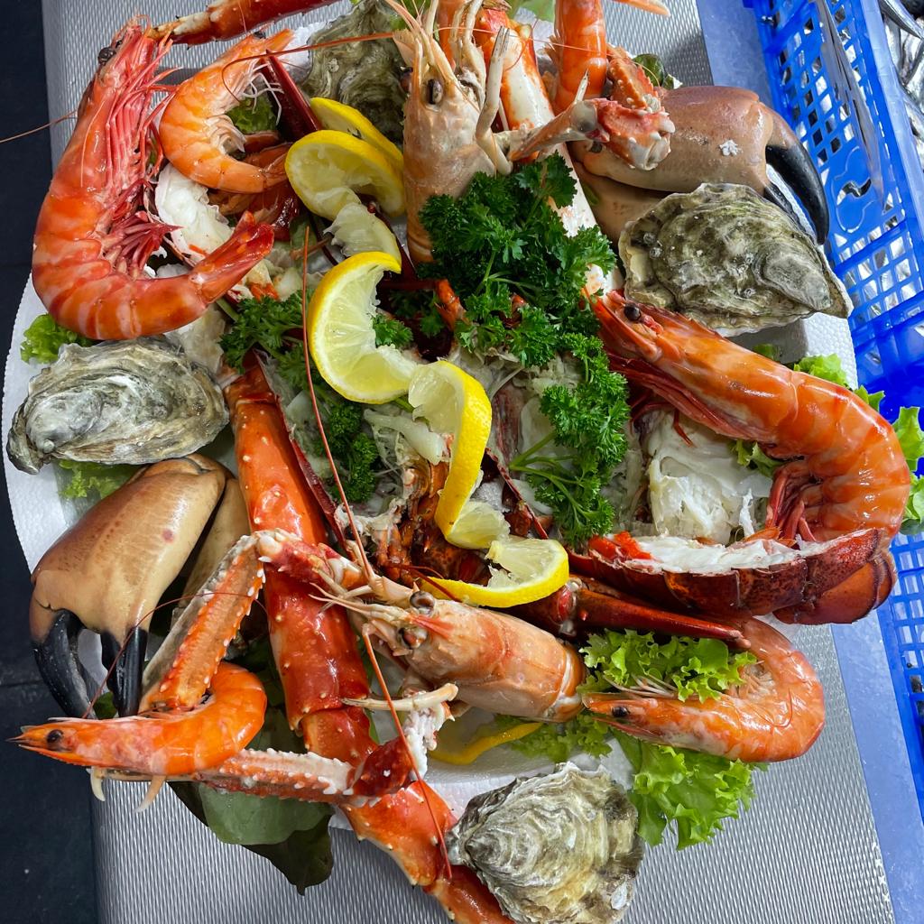 Plateau de fruits de mer gourmand